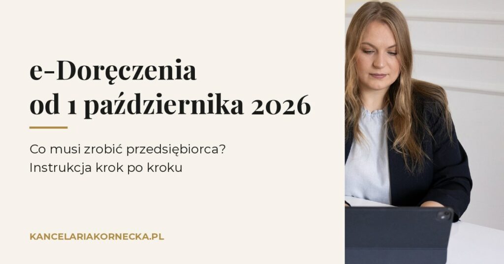 e-Doręczenia od 1 października 2026 – co musi zrobić przedsiębiorca